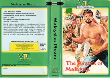 5173 MALAYSIAS PIRATER (VHS)