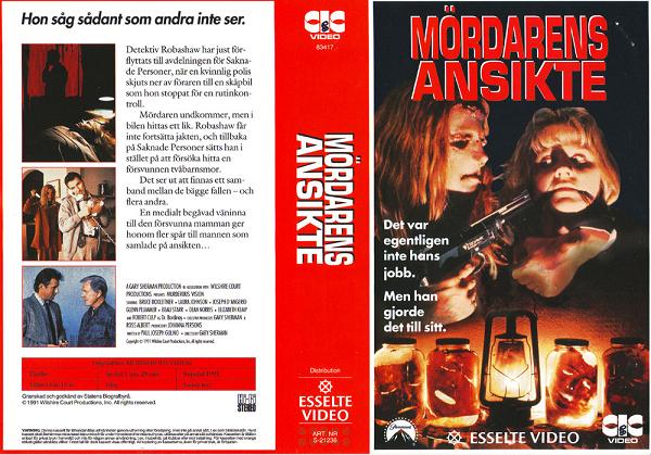 21236 MÖRDARENS ANSIKTE (VHS)