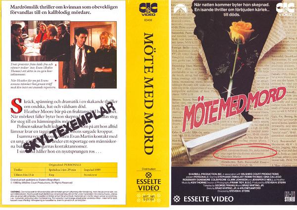 21191 MÖTE MED MORD  (VHS)