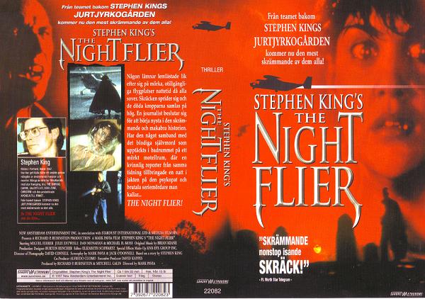 NIGHT FLIER (vhs-omslag)