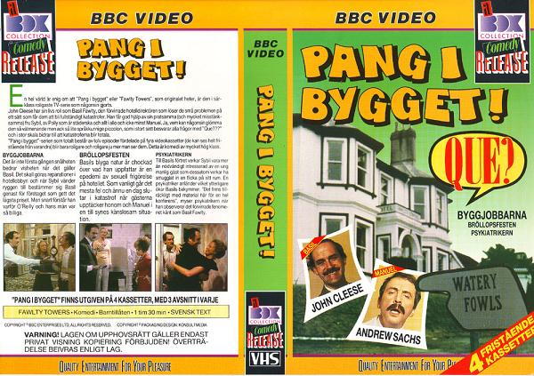 PANG I BYGGET: BYGGJOBBARNA (VHS)