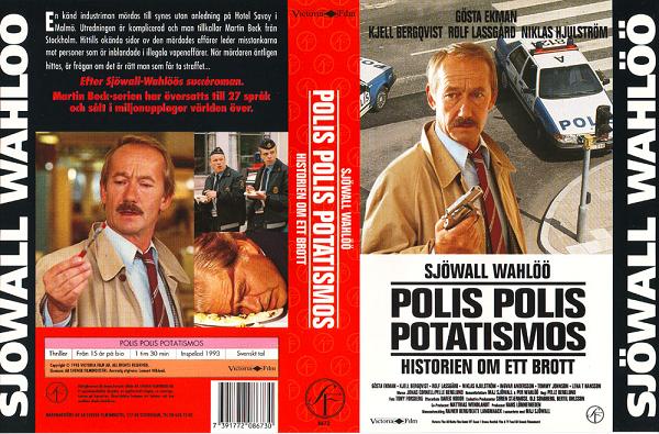 POLIS POLIS POTATISMOS (vhs-omslag)