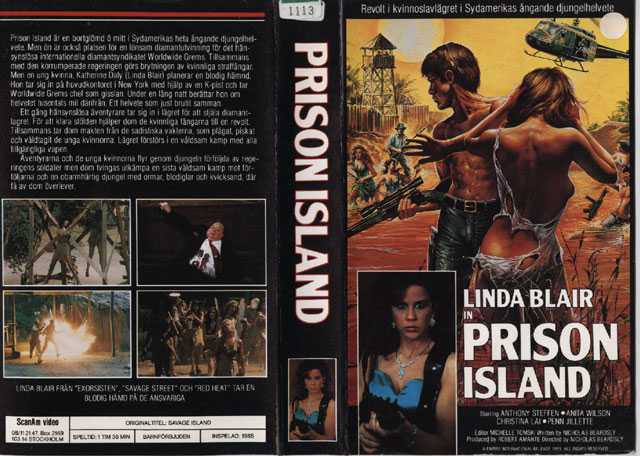 PRISON ISLAND (VHS)