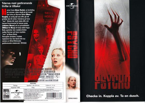 PSYCHO - 1999 (VHS)