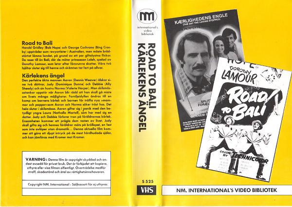 525 ROAD TO BALI+KÄRLEKENS ÄNGEL (VHS)