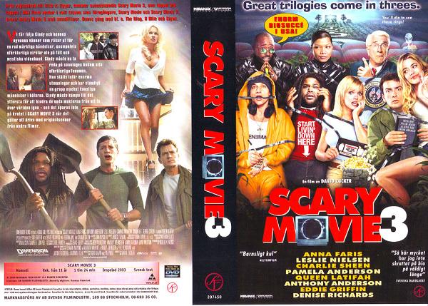 SCARY MOVIE 3 (vhs-omslag)