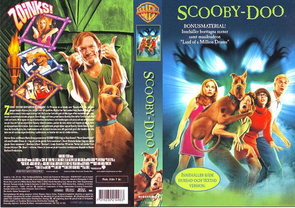 SCOOBY-DOO (vhs-omslag)