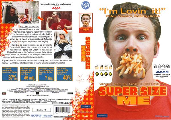 SUPER SIZE ME (VHS)