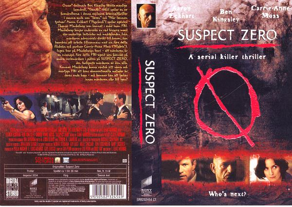 SUSPECT ZERO (VHS)