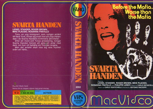 2002 SVARTA HANDEN (VHS)