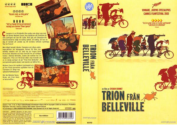 TRION FRÅN BELLEVILLE (VHS)