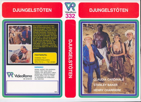 332 DJUNGELSTÖTEN (VHS)