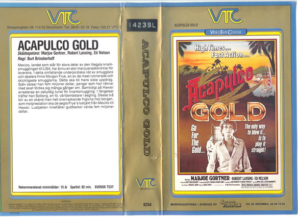 ACAPULCO GOLD (Vhs-omslag)