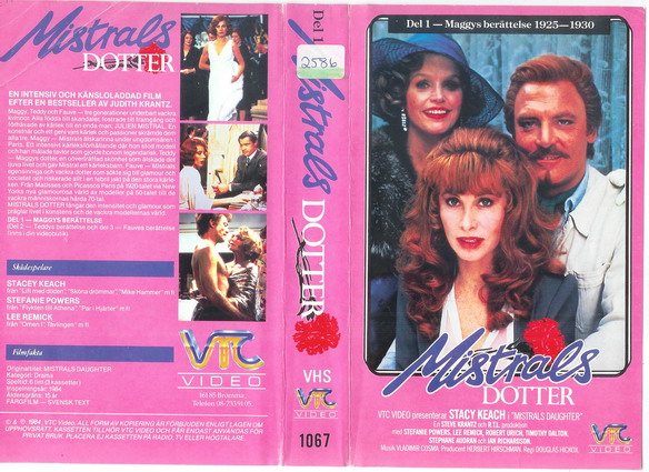 1067 MISTRALS DOTTER DEL 1 (VHS)