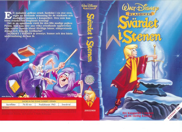 SVÄRDET I STENEN (VHS)