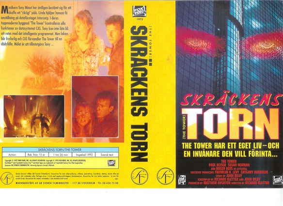 SKRÄCKENS TORN (VHS)