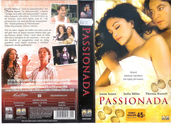 PASSIONADA (VHS)