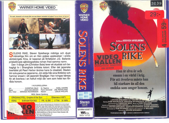 SOLENS RIKE (VHS)
