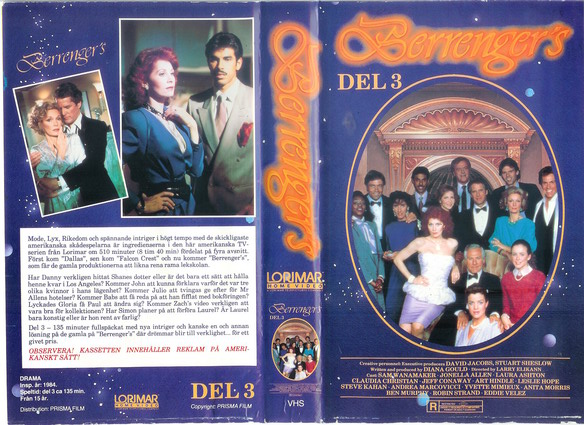 BERRENGER\'S DEL 3 (VHS)