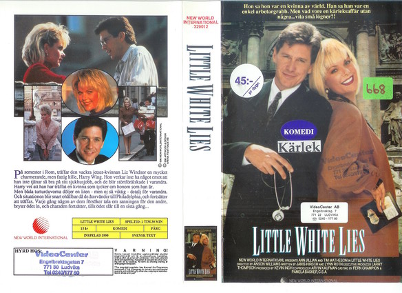 LITTLE WHITE LIES (VHS)