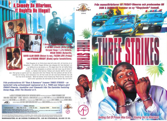 THREE STRIKES (VHS)