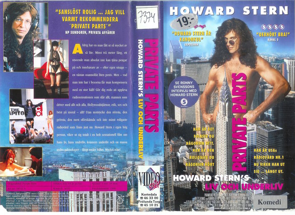 PRIVATE PARTS (VHS)