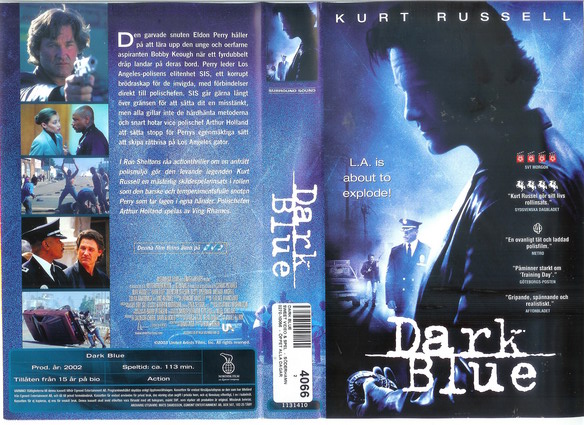 DARK BLUE (VHS)