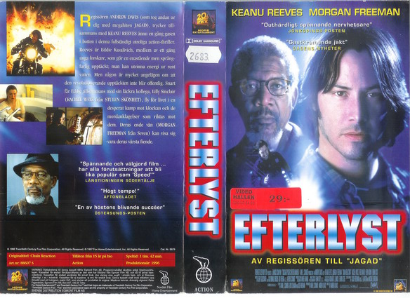 EFTERLYST (VHS)