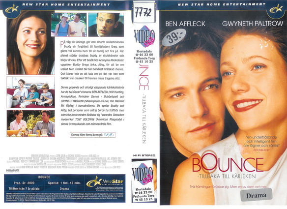 BOUNCE (VHS)