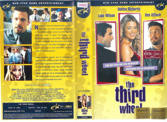 THIRD WHEEL (VHS)