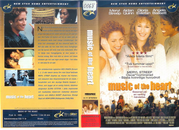 MUSIC OF THE HEART (VHS)
