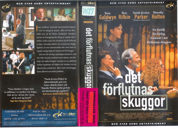 DET FÖRFLUTNAS SKUGGOR (VHS)