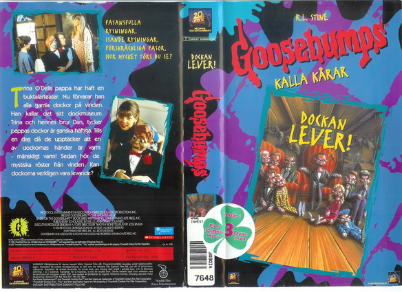 GOOSEBUMPS DOCKAN LEVER (VHS)