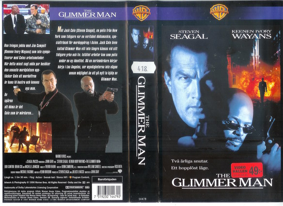 14479 GLIMMER MAN (VHS)