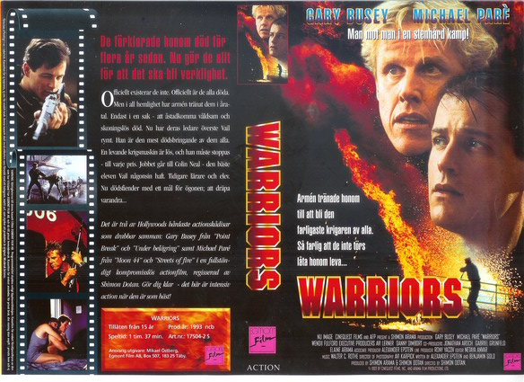 WARRIORS - 1993 (VHS)