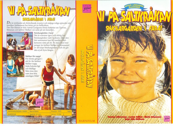 VI PÅ SALTKRÅKAN - SNICKARGÅRDEN I FARA (VHS)