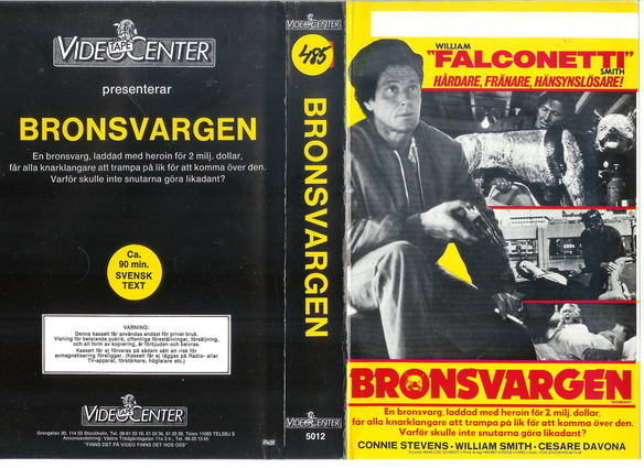 5012-BRONSVARGEN (VHS)
