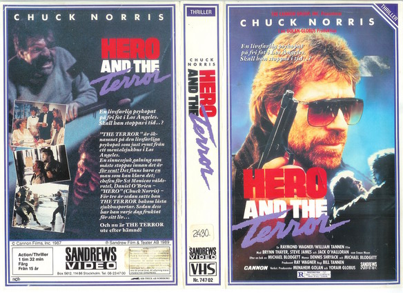 HERO AND THE TERROR (VHS)