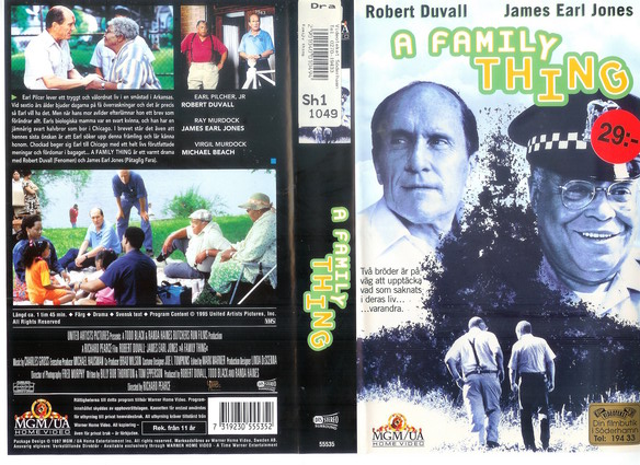 A FAMILY THING (VHS)