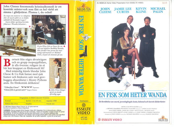 27163 EN FISK SOM HETER WANDA (VHS)