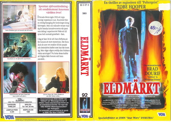 285 ELDMÄRKT (VHS)