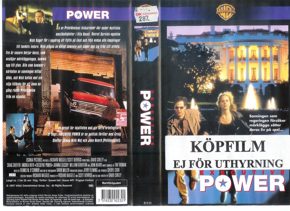 EXECUTIVE POWER (VHS)