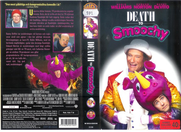22190 DEATH TO SMOOCHY (VHS)