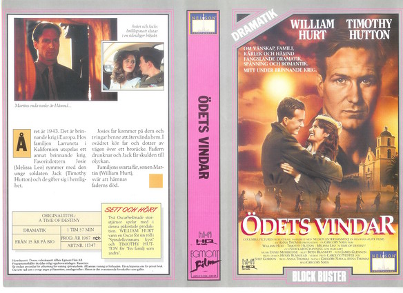 11347 ÖDETS VINDAR (VHS)