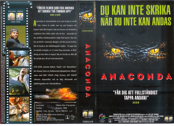 58514 ANACONDA (VHS)