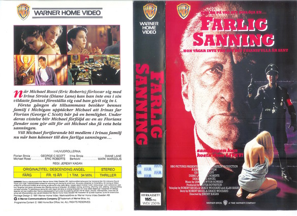 25016 FARLIG SANNING (VHS)
