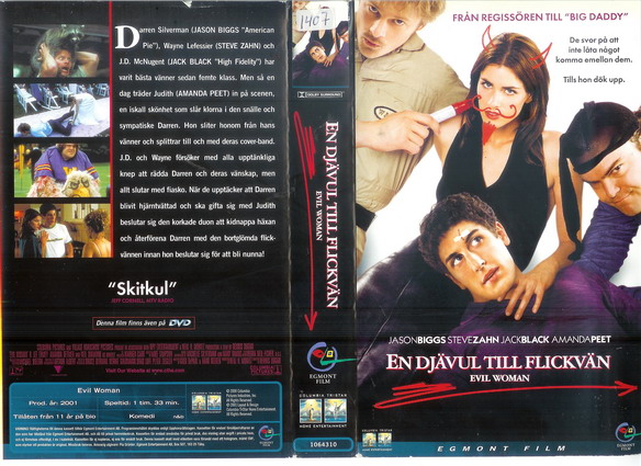 EN DJÄVUL TILL FLICKVÄN (VHS)