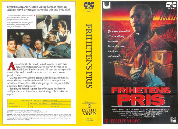 22238 FRIHETENS PRIS (VHS)