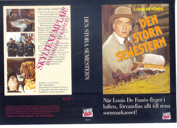 26133 DEN STORA SEMESTERN (VHS)