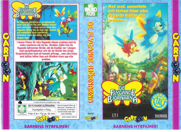 207 DE FLYGANDE BJÖRNARNA (VHS)